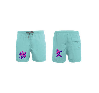 Swim shorts - Bikelife Blue