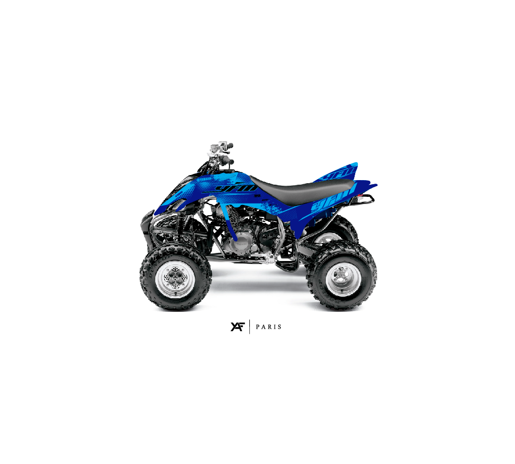 Kit déco Yamaha YFM 350 Raptor - Color Bleu